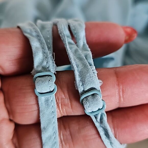 Old Navy Women's Spaghetti Summer Top Size Small Sky Blue - Picture 11 of 16